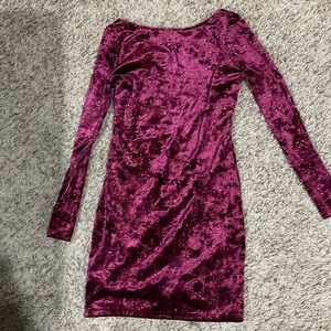 Maroon size medium dress